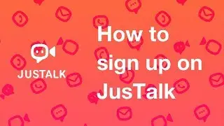 How to sign up with your phone number and JusTalk ID
