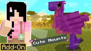 Minecraft&rsquo;s CUTEST New Mounts!? 🐾 Roleplay Mounts Add-On FULL Showcase