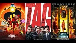 AJ's Movie Reviews: Incredibles 2, Tag & Hotel Artemis(6-15-18)