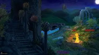 Relaxing Evening by the Campfire Ambience with Water Sounds, Crackling Fire and Night Sounds 🍃💧🔥