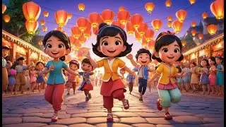 London Bridge Sunset Lantern Festival | English Nursery Rhyme | Kids Songs | Baby Music