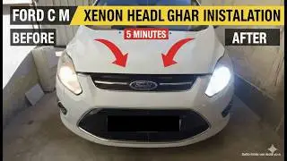 | Ford C-Max Owners Must Watch! 5-Minute Xenon Headlight Change