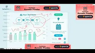 42 WPM Typing speed in 30 seconds. LIVE#viralvideo #computereducation #governmentjob#governmentexam