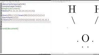 Make Lewis Structures Using LaTeX