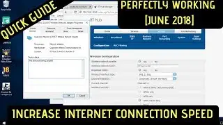 Increase WiFi / Internet Connection Speed | JUNE 2018 | QUICK GUIDE| 100% Working|