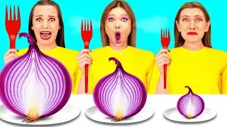 Большая, Средняя или Маленькая Тарелка Челлендж | Смешные Кухонные Моменты от TeenChallenge