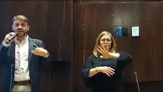 Intérpretes LSE en el II Congreso Internacional de Innovación Educativa
