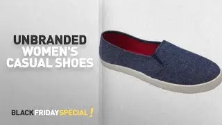 Walmart Top Black Friday Unbranded Women's Casual Shoes: Women's Casual Canvas Slip On