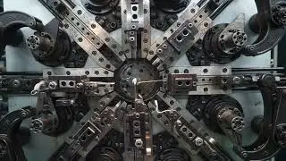From Wire Coil to Perfect Spring: Automated Production Line REVEALED!