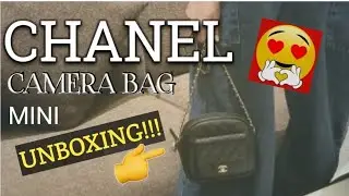 UNBOXING MINI CHANEL CAMERA BAG
