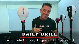 Cobra Bag Drill: Jab, Jab-Cross (1-2), Uppercut, Uppercut