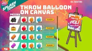 Holi Event Free Fire 2022 | gather balloon event kaise complete kare | #slashtown #Bhooyah #freefire