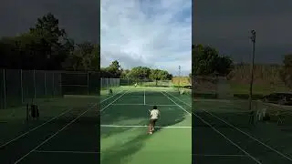 Jogando com um colega de treino_310 #tennis #tennislife