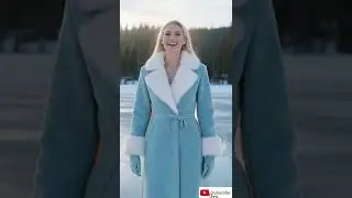 Icelandic Horses and Eleonora &ndash; A Serene Winter Morning on the Frozen Lake  #fashion #model #fashion