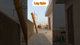 Leg spin and Googly ball Bowling practice #shorts #cricket #bowling