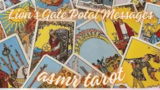 Tarot ASMR #888 Intuitive Messages For Lions Gate 2024 #lionsgateportal #asmrtarot