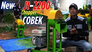 Mesin Cacah Rumput Terbaru Tipe JT-2200 Cacahan SUPER HALUS