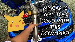 MEGAN RACING DOWNPIPE | Honda Civic Hatchback 2019 (2017+)
