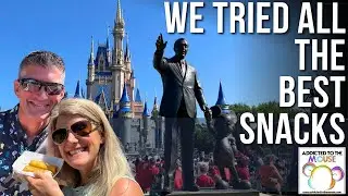 We Tried All the BEST Snacks in Disney's Magic Kingdom | Walt Disney World