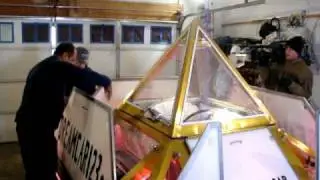 Electric Pyramid Solar Car