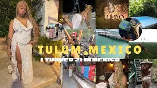 21st Birthday Vlog in Tulum, Mexico  🎀🇲🇽 || Yacht, Atv, Zipline ,Cenote, Tattoos & More!!!!