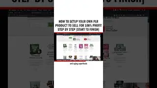 Как настроить собственный продукт PLR для продажи со 100% прибылью шаг за шагом [от начала до конца]