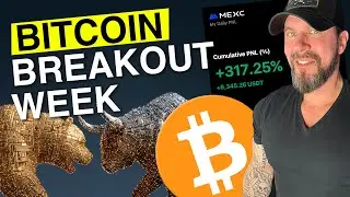 LIVE Bitcoin Trading. Breakout Week! Be Ready