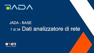7. Dati analizzatore di rete &ndash; JADA Base