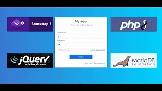 PHP Beyond Basics: /PHP8/MARIA DB/BOOTSTRAP - 5/-Simple Login #1 (2021)