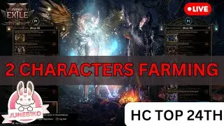 🔴 HC POE2 Best Farming Method 2 Characters Farming IQR 140%+