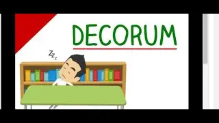 MAINTAINING DECORUM IN THE CLASSROOM