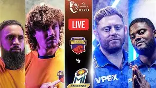 Live | Sharjah Warriorz vs MI Emirates | Match 6 | DP World ILT20 | M3Y1U