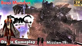 DmC: DEVIL MAY CRY Gameplay Walkthrough MISSION 19 - NEPHILIM Difficulty (2K 60FPS) No Commentary