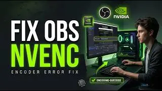 Fix OBS NVENC Error | Step-by-Step OBS Encoding Guide