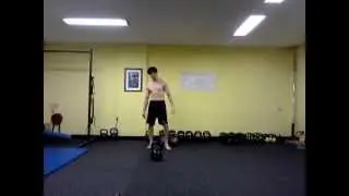 RKCKorea Bent press 36kg for recertifying RKC 2