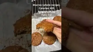 Protein ginger cookies