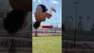 Как сделать сальто назад 😅