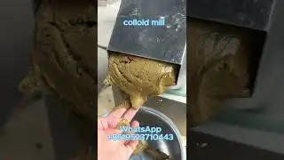🌍High-efficiency colloid mill - the secret to grinding.🌍