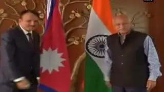 Nepal Foreign Minister meets MoS MEA M J Akbar