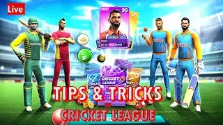 cricket league game tips and tricks for batting & bowling