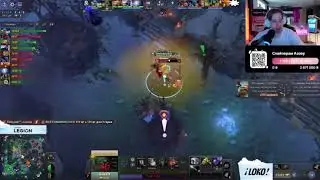 B8 play OQ to TI2024 vs Sibe team, map 1