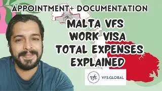 Malta Work Permit - Extended service VFS and total expenses explained