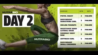 Full Body At-Home Workout with Zane Hadzick | DAY 2