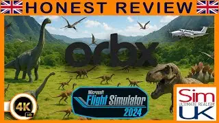 Honest ORBX Jurassic World Archipelago Review (MSFS24)  Microsoft Flight Simulator 2024