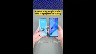 Reason why people prefer Side Fingerprint unlocking