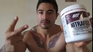 Nitraflex De GAT Con Testosterona 🍑🥵😈Pre Entreno 💪🏾😎Oxido N&iacute;trico LuisAguilarFitness😱