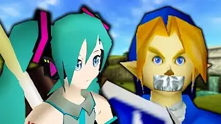 Link’s Voice Got Replaced by Hatsune Miku (OoT No Logic Randomizer)
