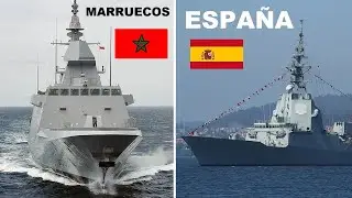 Buques de Guerra Españoles vs Buques de Guerra Marroquíes.