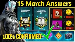FREE FIRE ESPORTS ULTIMATE CHALLENGE EVENT QUESTION ANSWER ✅ FREE FIRE NEW EVENT | 15 MARCH