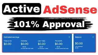 Unlimited AdSense Approval New Method 2024 | How to Get AdSense Approval Dashboard
